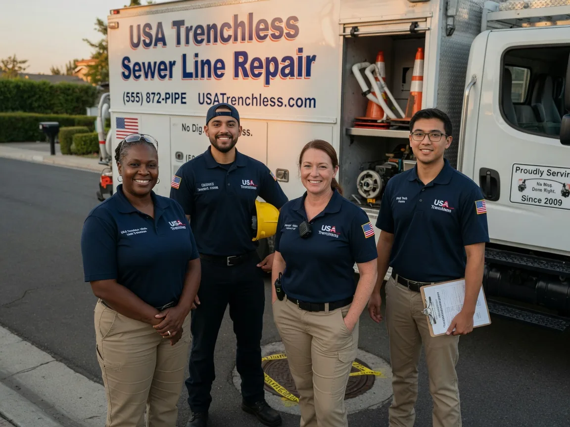 Sewer Line Repair company in Masterson, TX